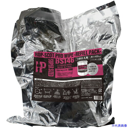 オレンジブック トラスコ中山　TRUSCO緑十字 ボディシート(超大判)詰替え(414004用) シートサイズ140×600mm 100枚組 〔品番:414008〕[ 注番:6642704]特長●414004詰め替え用です。用途●作業後の体...