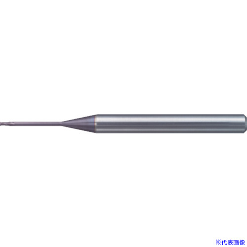 ■三菱K 2枚刃エムスター 超硬ロングネックスクエアエンドミル1.5mm MS2XLD0150N120(6714765)