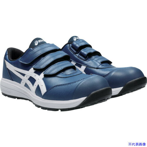 Work Supplies - ■ASICS ウィンジョブ CP311 マコブルー×ホワイト 28.5cm 1273A110.40028.5(6750364)