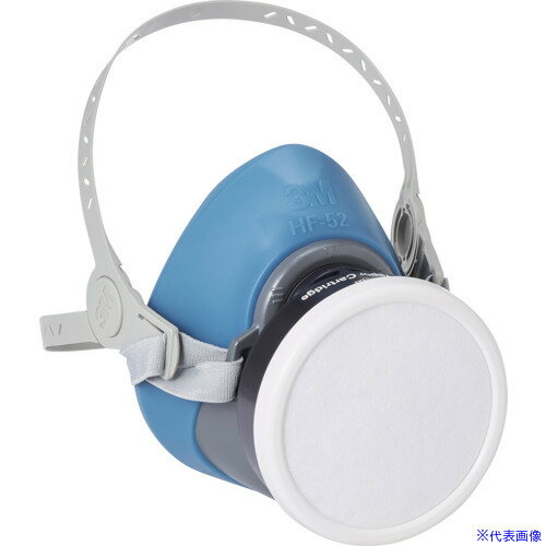 ■3M 取替え式防毒マスク 塗装作業用 面体・吸収缶セット HF−52/3311J−55 HF523311J55(6753441)