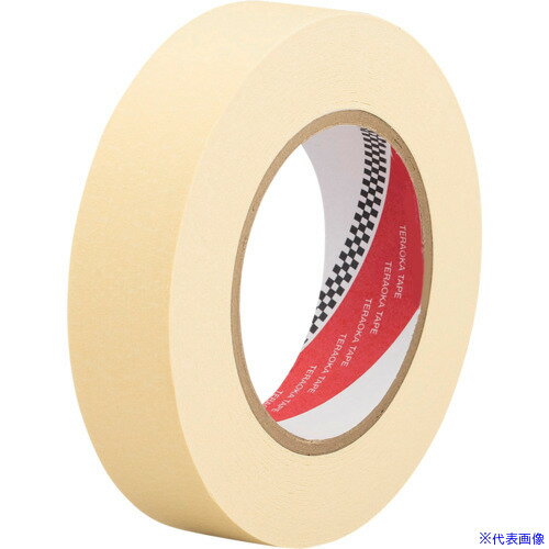 ■TERAOKA 耐熱クレープマスキングテープNO.2901 19mmX50M 290119X50(6793457)×6[送料別途お見積り][法人限定][外直送](4.0)