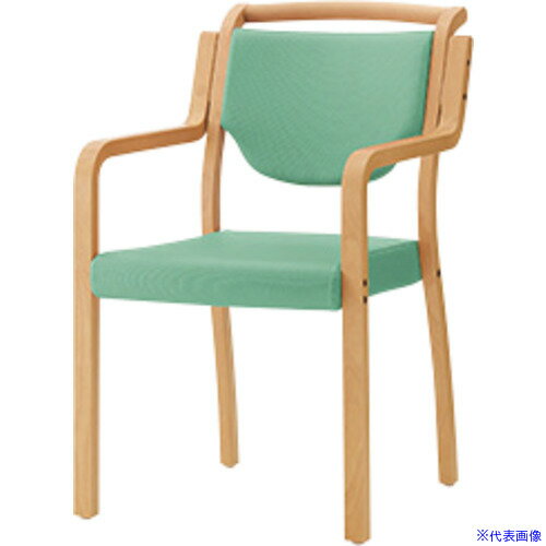 オレンジブック トラスコ中山　TRUSCONAIKI 木製チェアー 〔品番:E436NALGR〕[ 注番:6796443]特長仕様●座奥行(mm)：450●座面高さ(mm)：435●幅(mm)：510●奥行(mm)：625●高さ(mm)：8...