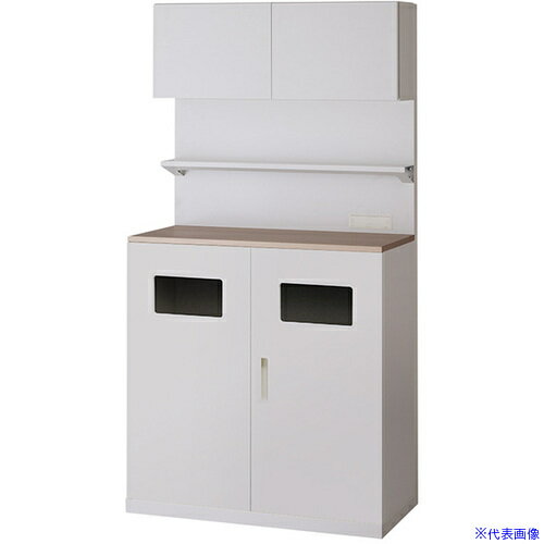 オレンジブック トラスコ中山　TRUSCONAIKI カフェキャビネット 〔品番:CF0918BTKTPWCA〕[ 注番:6800038]特長仕様●間口(mm)：900●奥行(mm)：450●高さ(mm)：1800●色：天板：ショコラアッシュ／本体：クリアーホワイト仕様2●本体・バックパネル：スチール塗装仕上げ(背面配線孔1カ所)、天板：メラミン化粧板張り、上部ボックス扉：プッシュラッチ付、下部収納庫：ラッチ付、インジケーターキー、底板：配線孔あり、ベース：アジャスター付材質/仕上セット内容/付属品注意原産国（名称）日本JANコード本体質量74kgオレンジブック トラスコ中山　TRUSCONAIKI カフェキャビネット 〔品番:CF0918BTKTPWCA〕[注番:6800038][本体質量：74kg]分類》オフィス・住設用品》オフィス家具》書庫☆納期情報：オレンジブック掲載以外でメーカー直送品【法人限定＝会社名ご記入お願い致します。】