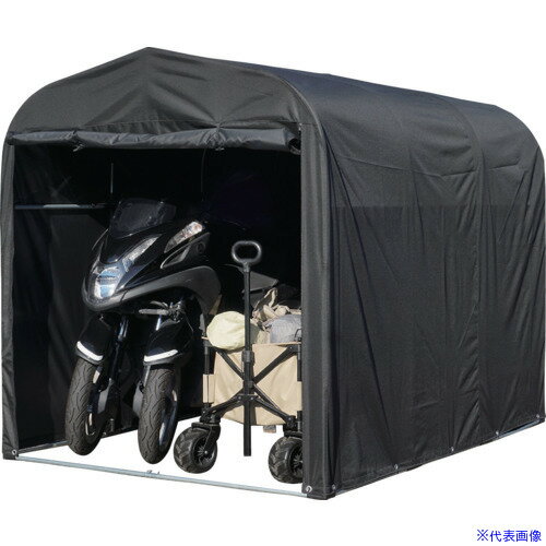 オレンジブック トラスコ中山　TRUSCO南榮工業 サイクルハウスQUICK3台用 〔品番:SN4QUICK〕[ 注番:6800218]特長●簡易的な組立・設置で自転車収納や倉庫として使用できます。●幕を一体幕にしたことにより、通常のサイクルハウスより早く組み立てられます。●パイプは亜鉛メッキを使用しており、サビに強く、結合部のジョイントはポリカーボネートを使用しています。●自分で組み立てられ、短時間で素敵なサイクルハウスが完成します。●コストが安く、交換シートもし充実しておりますので長期間お使いいただけます。●軒先収納より、雨や風・ホコリから愛車をしっかりガードします。●両サイドファスナー巻上式で使い勝手が良いです。用途●自転車、バイクなどの車庫・タイヤ・一輪車などの簡易的なスペースに。仕様●収容台数(台)：3●間口(mm)：1560●奥行(mm)：2200●高さ(mm)：1650●色：ブラック●製造国：日本仕様2●包装時サイズ（長さ×幅×高さmm）：1060.0×340.0×155.0×15.5KG●パイプ材質：亜鉛メッキスチールパイプ　シート材質：表面ポリエステル・裏面塩化ビニール番UV耐候仕様●パイプ径：19.1mm材質/仕上●シート表面ポリエステル・裏面塩化ビニール番UV耐候仕様●幕：オックスフォード300D（表：ポリエステル　裏：塩化ビニール）●パイプ：亜鉛メッキスチールパイプ●ジョイント：専用樹脂（ポリカーボネート）セット内容/付属品●骨組＋シート注意原産国（名称）日本JANコード4984665197465本体質量15.5kgオレンジブック トラスコ中山　TRUSCO南榮工業 サイクルハウスQUICK3台用 〔品番:SN4QUICK〕[注番:6800218][本体質量：15.5kg]《包装時基本サイズ：1060×340×155》〔包装時質量：16kg〕分類》オフィス・住設用品》物置・エクステリア用品》自転車置場☆納期情報：メーカー取り寄品（弊社より発送）