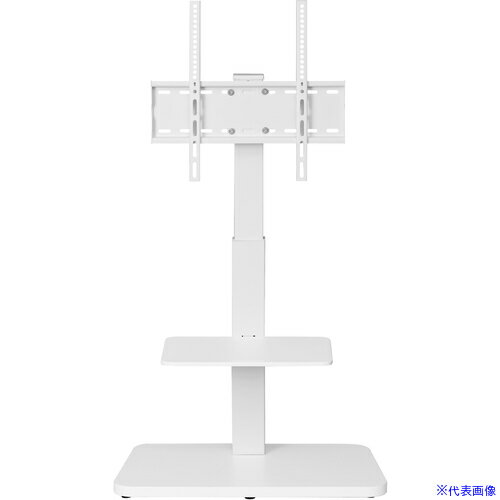 ■IRIS 108406 スタンドテレビ台 ホワイト UTS640RW(6801228)[法人限定][外直送元]