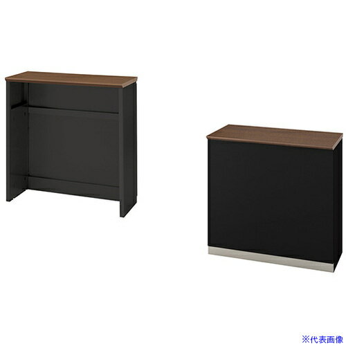 オレンジブック トラスコ中山　TRUSCONAIKI ハイカウンター(フルオープン 〔品番:XC0990NHBWNB〕[ 注番:6808876]特長仕様●間口(mm)：900●奥行(mm)：450●高さ(mm)：950●色：天板：ダークウォ...