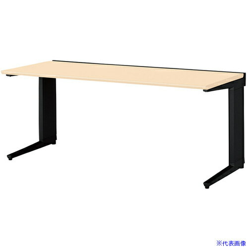 オレンジブック トラスコ中山　TRUSCONAIKI 平デスク トリアス TR型/天板:シルクウッド 本体:ブラック/W1600×D700×H720 〔品番:TRH167FBS〕[ 注番:6810209]特長●【情報】を自由に使いこなすため...