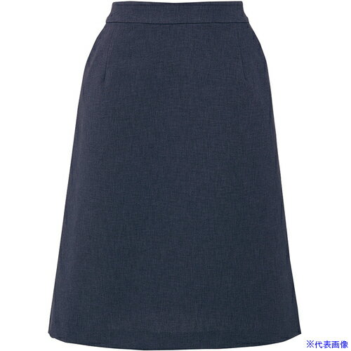 ■ピエ レディースAラインスカートAZ630022 ブルーグレー 13 AZ63002209013(6810332)[送料別途お見積り][法人限定][掲外取寄]