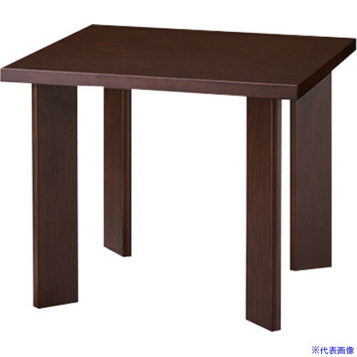 オレンジブック トラスコ中山　TRUSCONAIKI コーナーテーブル 〔品番:ZRT175CW5〕[ 注番:6810351]特長仕様●間口(mm)：600●奥行(mm)：600●高さ(mm)：490●色：天板：ミディアムブラウン●品名：コ...