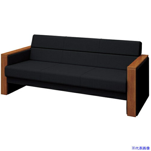 ■NAIKI ソファー ZRE150LFBK(6810387)[送料別途お見積り][法人限定][掲外取寄]