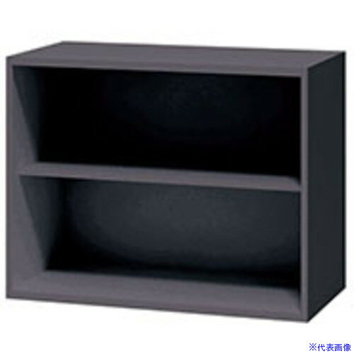 ■NAIKI オープン書庫 CW型収納庫(ブラックタイプ) CW0907NB(6815044)[送料別途お見積り][法人限定][掲..