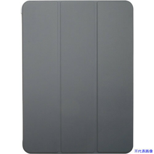 ■バッファロー iPad10.9用ハイブリッドレザーケース グレー BSIPD22109CHLGY(6841653)[送料別途見積り][法人・事業所限定][掲外取寄]