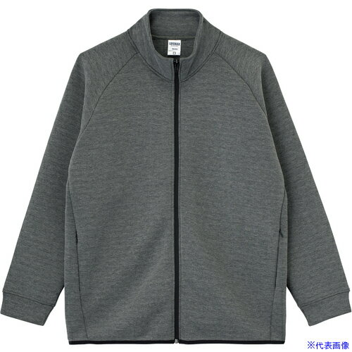 Diy, Supplies - ■LIFEMAX ドライストレッチトラックジャケット(ポリジン加工) 杢グレー XXXL MS21332XXXL(6852358)[送料別途お見積り][法人限定][外直送]