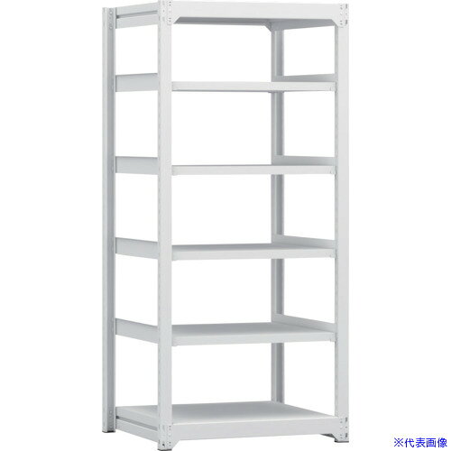オレンジブック トラスコ中山　TRUSCO金剛 中量棚BLH 基本 有効5段 900×850×2100 〔品番:BLH371856SOR〕[ 注番:6858727]特長●ボルトを使用しない組み立てやすい構造です。●100%のリサイクル率で、解体時も分別が容易です。●棚板と棚受は、収納物の高さに応じて50ミリ単位で、工具無しで細かく設定できます。用途●研究室、オフィス、バックヤード内の物品整理に。仕様●間口(mm)：900●奥行(mm)：850●高さ(mm)：2100●有効間口(mm)：845●色：ホワイト●棚段数(段)：5●均等積載量(kg/段)：500●最大積載量(kg/台)：2000●棚板調整ピッチ(mm)：50●タイプ：基本仕様2●ボルトレスラック材質/仕上●本体：スチール（アクリル樹脂塗装及び粉体塗装）セット内容/付属品注意●棚板に耐荷重以上のものを収納しないでください。●天板の上に物を載せないでください。原産国（名称）日本JANコード本体質量91kgオレンジブック トラスコ中山　TRUSCO金剛 中量棚BLH 基本 有効5段 900×850×2100 〔品番:BLH371856SOR〕[注番:6858727][本体質量：91kg]分類》物流・保管用品》物品棚》中量棚（300kg）☆納期情報：オレンジブック掲載以外でメーカー直送品【法人限定＝会社名ご記入お願い致します。】