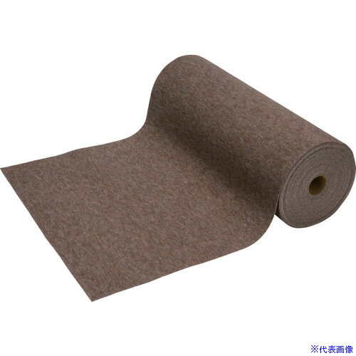 ■ワタナベ パンチカーペット ダークベージュ 防炎 91cm×30m CPS7169130(6863402)[送料別途見積り][法人..