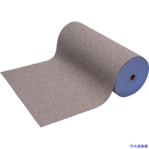 オレンジブック トラスコ中山　TRUSCOワタナベ パンチカーペット ラバー付 ベージュ 防炎 91cm×30m 〔品番:CPF1069120〕[ 注番:6865008]特長●不織布パンチカーペットに裏面ラバー加工を施しておりクッション性抜...