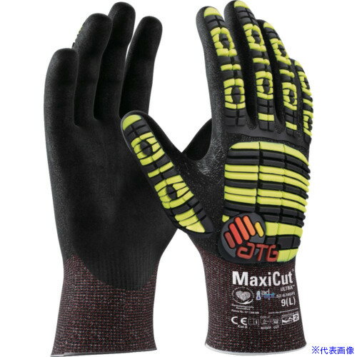 ■エーティージー 耐切創・耐衝撃手袋 マキシカット・ウルトラ 52−6745FI Lサイズ 526745FIL(6867709)