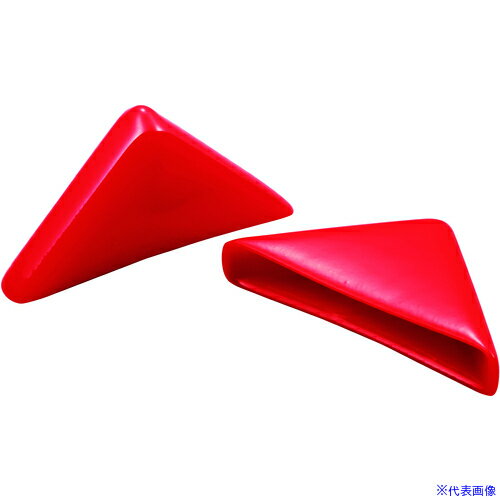 ■IWATA 保護キャップ コーナー用 (10個入) 赤 HLREC16X30-P(6877342)[送料別途お見積り][法人限定][掲外取寄](4.0)