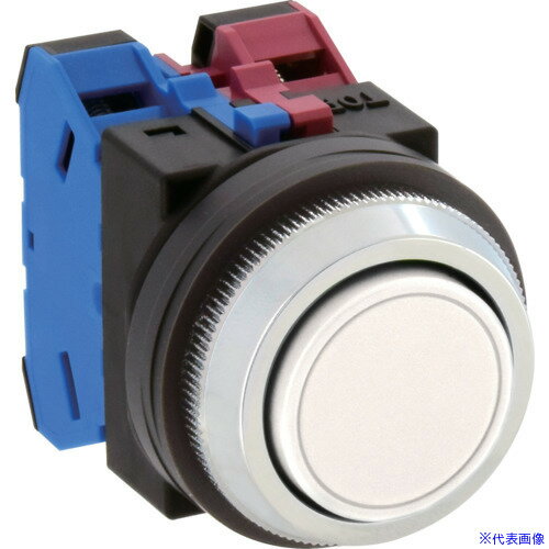 ��IDEC ��30�����ܥ��󥹥��å� ABN110W(6883500)[�������Ӥ����Ѥ�][ˡ�͸���][�ǳ����]