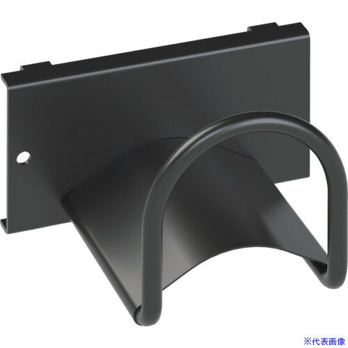 ■TRUSCO パンチングパネル用ホースフック 黒 SFHFBK(6890850)