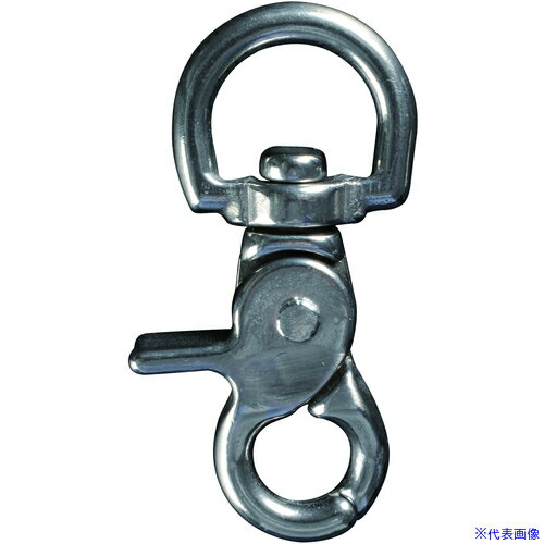 ■DAIDOHANT ステンレス トリガースナップ 60 (A)60×(B)14×(C)7 10104177(6899756)[...