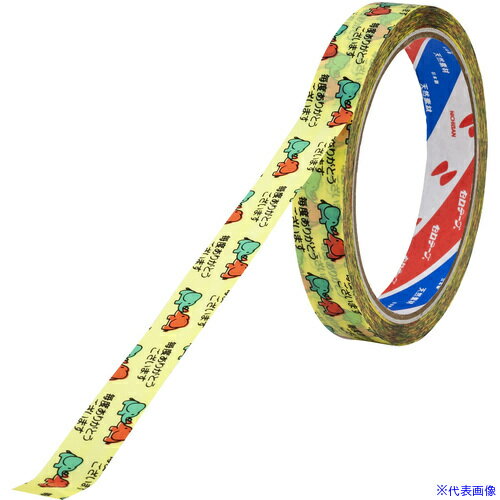 ■ニチバン ニチバン セロテープ ストアテープ 大巻 15mm×35m 1巻入 柄:ゾウ ST−3 ST3(6906351)×10[送料..