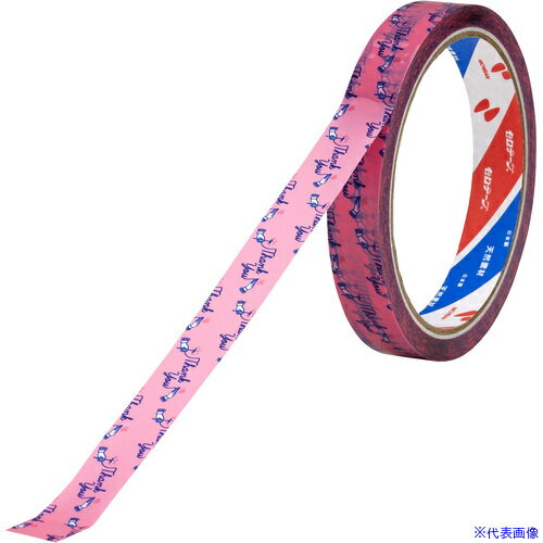 ■ニチバン ニチバン セロテープ ストアテープ 大巻 15mm×35m 1巻入 柄:花(ピンク) ST-5 ST5(6906353)×10[送料別途お見積り][法人限定][掲外取寄]