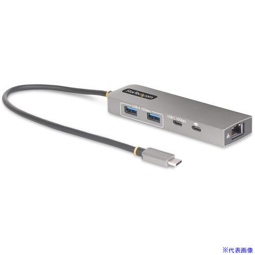 ■StarTech USB−Cハブ/3ポート/2x A + 1x C/USB 3.2 Gen 2/100W PD/LAN/高速転送 充電 10G2A1C25EPDUSBHUB(6907879)