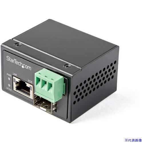 オレンジブック トラスコ中山　TRUSCOStarTech 光メディアコンバータ/30W PoE+給電/ギガビット対応/SFP to RJ45/シングル・マルチモード/最大100m 〔品番:IMC1GSFP30W〕[ 注番:6907892]特長仕様●ポート数：入力x1、出力x1●幅(mm)：36●奥行(mm)：59●高さ(mm)：49仕様2●光ファイバー イーサネットメディアコンバーターです。●Mini Gigabit Ethernetメディアコンバーターで、最大30Wの電力をPDデバイスに供給が可能なPSEソースです。●1Gbps対応で、SFP（MSA準拠）、RJ45ポートを備えています。●48V-56VDCの電源対応で、IEEE 802.3af（PoE）およびIEEE 802.3at（PoE+）規格に準拠しています（最大30W）。●10/100/1000Mbps対応、オートネゴシエーション機能、LFP機能を搭載しています。●16Kジャンボフレームに対応し、IP-30準拠のアルミ筐体を使用しています。●DINレールおよび壁面取り付け用ハードウェアが付属しています。●動作温度範囲は-40度〜75度です。●48V-56VDC端子台または標準48-56VDCタイプN壁面アダプターで電源供給が可能です。●StarTech.comでは、メーカーによる製品に関する質問や相談の無料・無期限対応を提供しています。材質/仕上セット内容/付属品注意原産国（名称）台湾JANコード本体質量80gオレンジブック トラスコ中山　TRUSCOStarTech 光メディアコンバータ/30W PoE+給電/ギガビット対応/SFP to RJ45/シングル・マルチモード/最大100m 〔品番:IMC1GSFP30W〕[注番:6907892][本体質量：80g]《包装時基本サイズ：108×161×66》〔包装時質量：194g〕分類》電子機器》電設配線部品》LANケーブル☆納期情報：オレンジブック掲載以外でメーカー直送品（送料元払い）【法人限定＝会社名ご記入お願い致します。】※北海道・沖縄・離島は運賃別途商品も含む