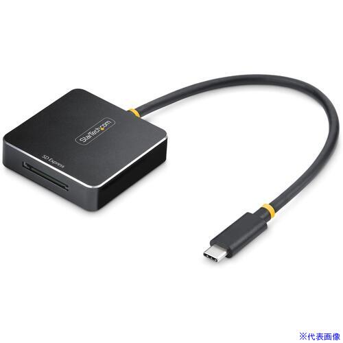 ■StarTech USBカードリーダー/USB−C/10Gbps/SD Express SDHC SDXC/メモリーカードリーダーライター 1BUSBCSDEADAPTER [外直送元]