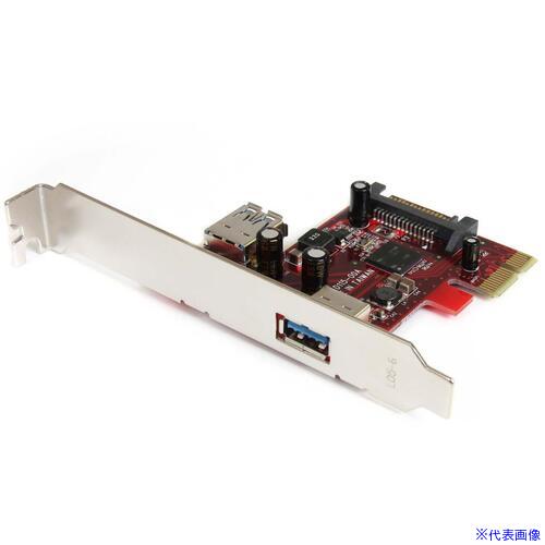 ■StarTech USB−A拡張カード/PCIe 2.0 x1/2ポートUSB−A 3.2 Gen 1/インターフェース/Windows PEXUSB3S11(6914231)[法人限定][外直送元]