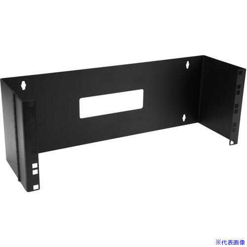 ■StarTech サーバーラック/ウォールマウントブラケット/4U/19インチ/奥行14.8cm/ヒンジ付き/パッチパネル 取付金具 WALLMOUNTH4(6915714)[法人限定][外直送元]