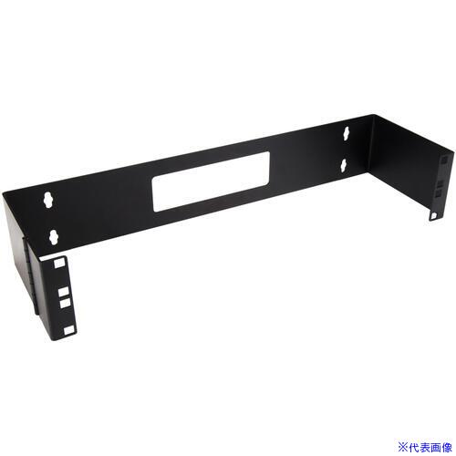 ■StarTech サーバーラック/ウォールマウントブラケット/2U/19インチ/奥行14.8cm/ヒンジ付き/パッチパネル 取付金具 WALLMOUNTH2(6915716)[法人限定][外直送元]