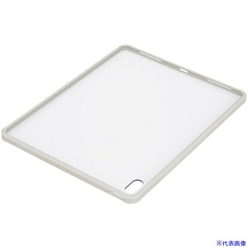 ■ナカバヤシ iPadAir13用背面衝撃吸収ケース iPadAir13用衝撃吸収背面ケース グレー TBCIPA24303GY(6917321)[送料別途お見積り][法人限定][掲外取寄]