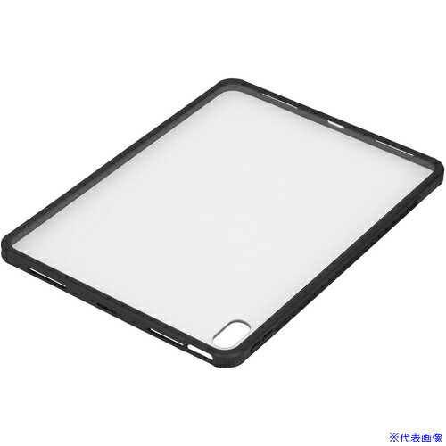 オレンジブック トラスコ中山　TRUSCOナカバヤシ iPadAir11用背面衝撃吸収ケース iPadAir11用衝撃吸収背面ケース ブラック 〔品番:TBCIPA24103BK〕[ 注番:6917326]特長●背面・側面をすっきり守ります...