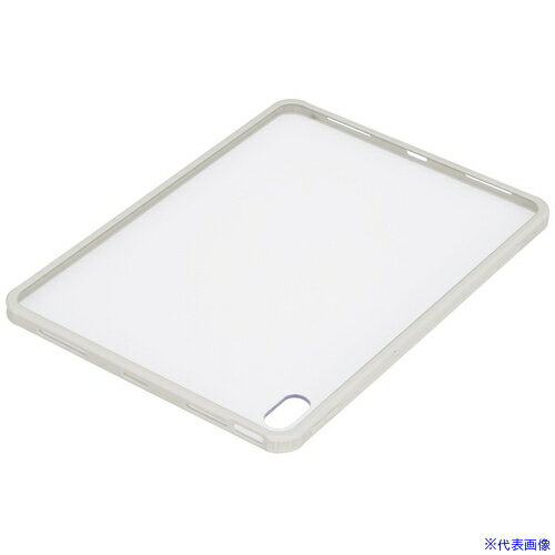 ■ナカバヤシ iPadAir11用背面衝撃吸収ケース iPadAir11用衝撃吸収背面ケース グレー TBCIPA24103GY(6917359)[送料別途お見積り][法人限定][掲外取寄]