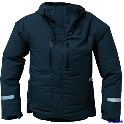 ■アイトス 空調服 レインジャケットAZ9029 チャコール 3L AZ90290143L(6918634)[送...