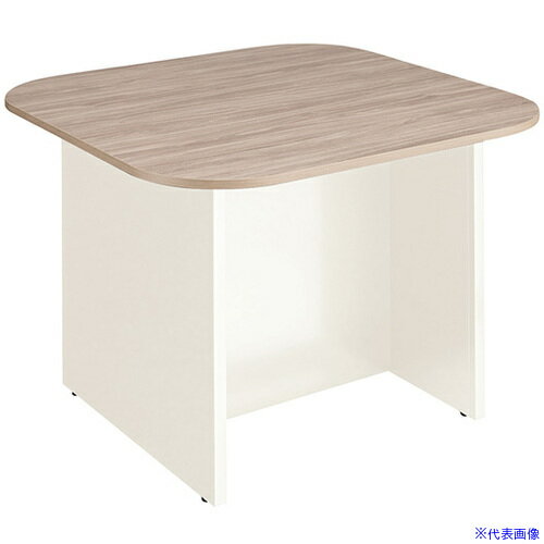 オレンジブック トラスコ中山　TRUSCONAIKI キャビネットカウンター スクエアタイプ CF型/脚:ホワイト/天板:サンドオーク 幕板:ホワイト/W1400×D1400 〔品番:CFH1414NWSOW〕[ 注番:6932150]特長...
