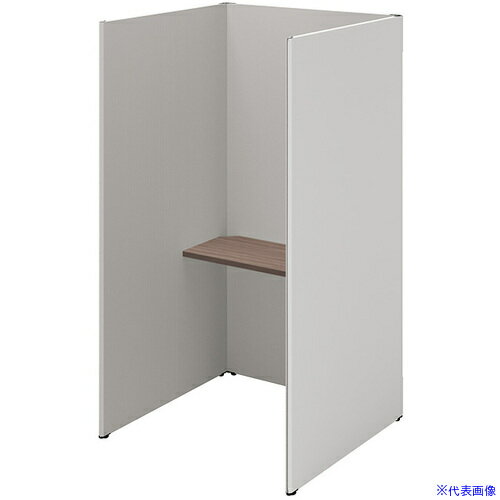 ■NAIKI クローズブース ソロコート SCP型/外側パネル：サテンホワイト/内側パネル：グレーH1900 SCP19103TSWGLCA(6932501)[送料別途お見積り][法人限定][掲外取寄]