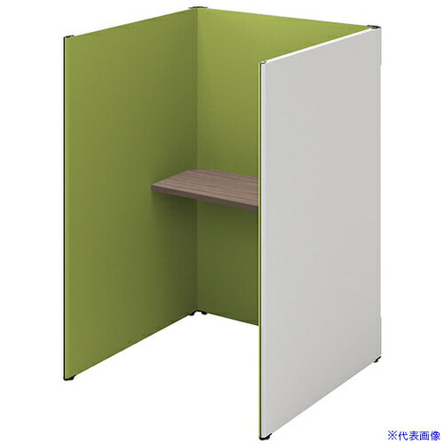 ■NAIKI クローズブース ソロコート SCP型/外側パネル:サテンホワイト/内側パネル:グリーンH1500 SCP15103TSWGRCA(6932544)...