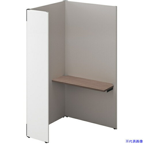 ■NAIKI クローズブース ソロコート SCP型/外側パネル:サテンホワイト/内側パネル:グレーH1900 SCP19104TRSWGLCA(6932706)...