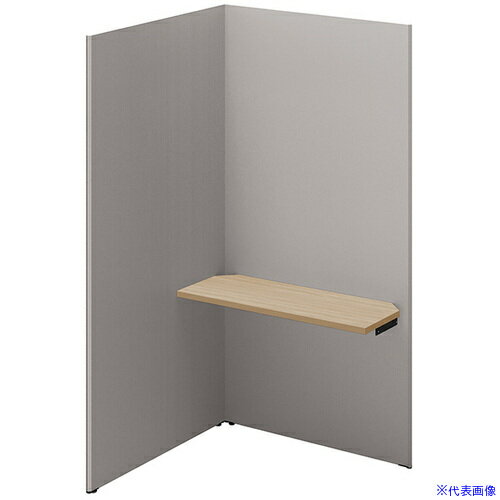 ■NAIKI クローズブース ソロコート SCP型/外側パネル:サテンホワイト/内側パネル:グレーH1900 SCP19103TRSWGLSO(6932732)...