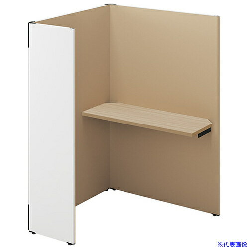 ■NAIKI クローズブース ソロコート SCP型/外側パネル:サテンホワイト/内側パネル:キャメルH1500 SCP15104TRSWCASO(6932734...