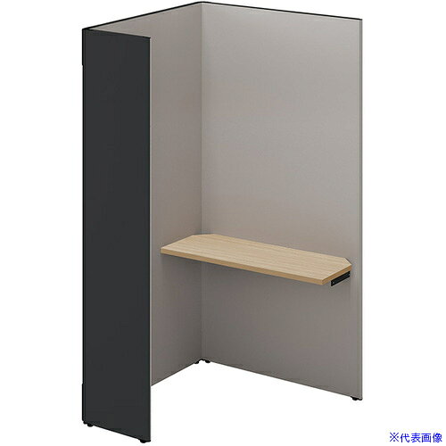 ■NAIKI クローズブース ソロコート SCP型/外側パネル:サテンブラック/内側パネル:グレーH1900 SCP19104TRSBGLSO(6932749)...