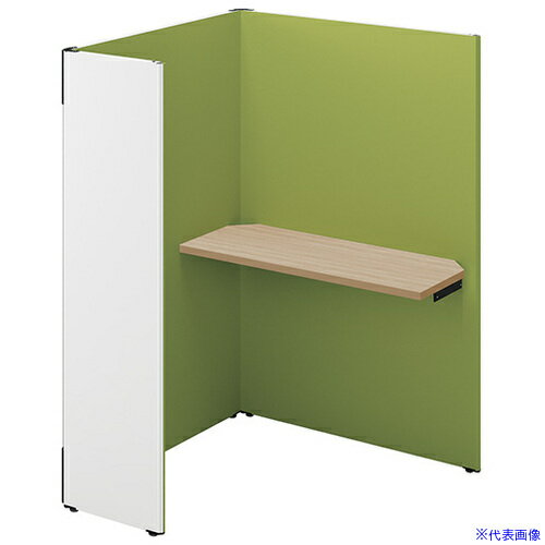 ■NAIKI クローズブース ソロコート SCP型/外側パネル:サテンホワイト/内側パネル:グリーンH1500 SCP15104TRSWGRSO(6932768...