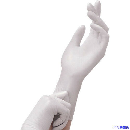 ■サラヤ ニトリルグローブエクステンド白 200枚M 50947(6935189)
