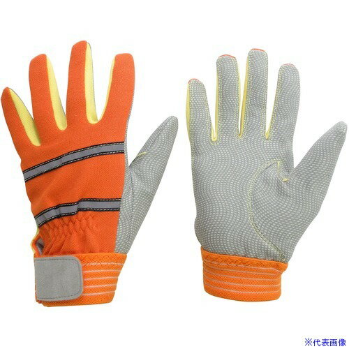 ■ミドリ安全 耐切創性 防火手袋 (人工皮革・滑り止めタイプ) SS MT500ORSS(6944626)[送料別途お見積り]..
