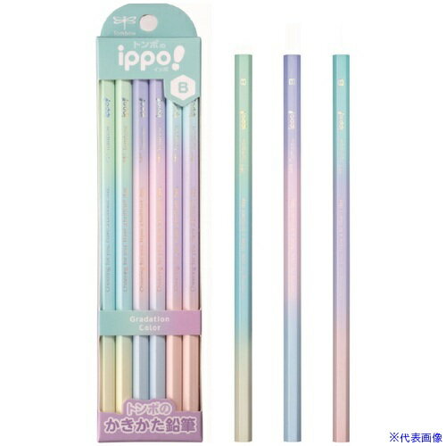 オレンジブック トラスコ中山　TRUSCOTombow イッポ かきかたえんぴつ グラデーションカラー B 〔品番:KBKUB01B〕[ 注番:6944912]特長●トレンドに合わせた軸色に光り輝くホログラム箔を載せたかきかた鉛筆です。仕様●芯硬度：B●色：グラデーションカラー●軸径(mm)：8●全長(mm)：175仕様2●仕様：六角軸、紙箱入り●硬度：B●用途：事務・学習用●本体：グラデーションカラー材質/仕上セット内容/付属品注意原産国（名称）ベトナムJANコード4901991023619本体質量64gオレンジブック トラスコ中山　TRUSCOTombow イッポ かきかたえんぴつ グラデーションカラー B 〔品番:KBKUB01B〕[注番:6944912][本体質量：64g]分類》オフィス・住設用品》文房具》筆記具☆納期情報：メーカー取り寄品（弊社より発送）