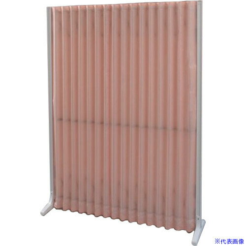 ■東京ブラインド工業 アコーディオンスクリーン 直線型 スリムタイプ ACSTS15001800TBK2014B(6955090)[..