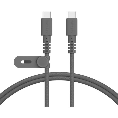 ��MOTTERU �Ԥ߹��ߥ����֥� ��®���� �ǡ���ž���б� USB-C to USB-C 1m ���⡼�����֥�å� 2ǯ�ݾ� MOTNLCC100BK(695...